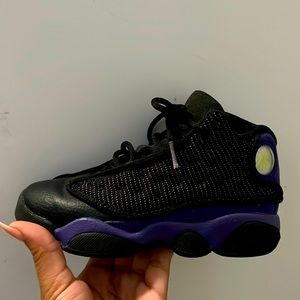 Air Jordan 13 Retro purple Kids 12c